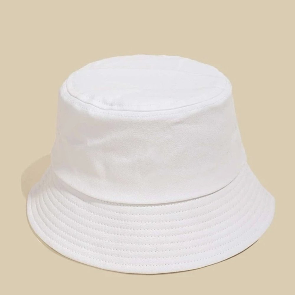White Bucket Hat